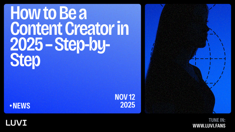 how to be a content creator in 2025 working from home with camera and laptop